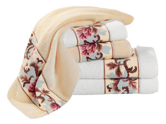 Изображение товара "LEGACY BLOOM BORDER Feiler полотенце  от Archive"