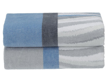 Изображение товара "WAVE BLUE Feiler шенилловое полотенце от Archive"