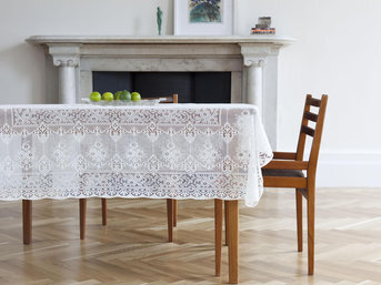 Изображение товара "LEVEN MYB Textiles кружевная скатерть от MYB Textiles "