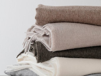 Изображение товара "LUXURY в тонах ELVANG DENMARK плед (бэби альпака) от ELVANG denmark"