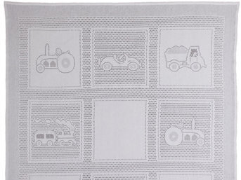 Изображение товара "CAR SQUARES BABY MYB Textiles детское одеяло (5 оттенков) от MYB Textiles "