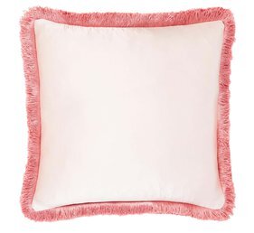 Изображение товара "LUX FRINGE PINK декоративные подушки GINGERLILY (шелк и бархат) от Archive"