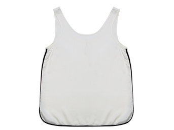 Изображение товара "SILK CAMISOLE шелковая майка GINGERLILY (ivory) от GINGERLILY"