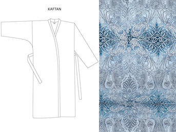 Изображение товара "PERSIAN NIGHTS KAFTAN Christian Fischbacher от Archive"