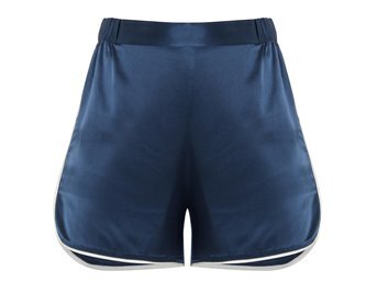Изображение товара "SHORT EN SOIE шелковые шорты GINGERLILY (bleu marine) от Archive"