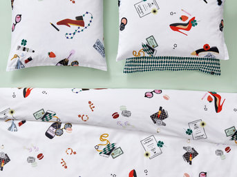 Изображение товара "CATWALK (010) постельное белье Christian Fischbacher от Archive"