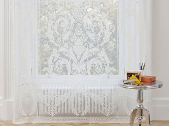 Изображение товара "WREATH LACE PANEL MYB Textiles кружевное панно от MYB Textiles "