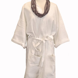 Изображение товара "PIQUE 2000 Leitner Leinen вафельное кимоно от Archive"