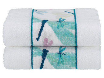 Изображение товара "DRAGONFLY BORDER Feiler махровое полотенце от Archive"