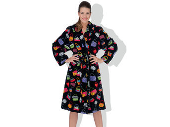 Изображение товара "CRAZY BAGS Feiler шенилловый халат с капюшоном от Archive"