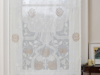 Изображение товара "LOUISA MADRAS PANEL MYB Textiles кружевное панно из мадраса от MYB Textiles "