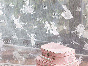 Изображение товара "NURSERY RHYMES MYB Textiles кружевной тюль и панно для детских от MYB Textiles "