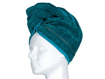 Изображение товара "LA GLAMOUR Feiler (petrol - marine) шенилловый тюрбан для сауны от Feiler"