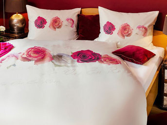 Изображение товара "LA VIE EN ROSE JOHANN HEFEL постельное белье из tencel от Archive"