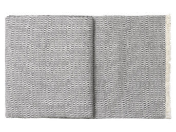 Изображение товара "BRICKS white-grey ELVANG DENMARK плед из альпака и шерсти от ELVANG denmark"