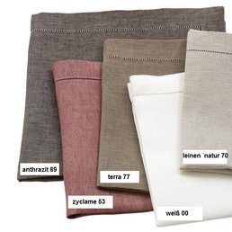 Изображение товара "UNI 102 (LE) Leitner Leinen салфетки и подложки под тарелку от LEITNER LEINEN"