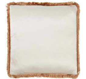 Изображение товара "LUX FRINGE IVORY декоративные подушки GINGERLILY (шелк и бархат) от Archive"