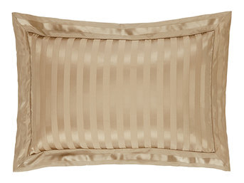 Изображение товара "FRASER STRIPE SAND шелковое постельное белье GINGERLILY от Archive"