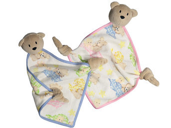 Изображение товара "BEN & FINE Feiler шенилловая салфетка с мишкой от Feiler"