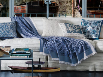 Изображение товара "Etro Early Blue плед от Archive"