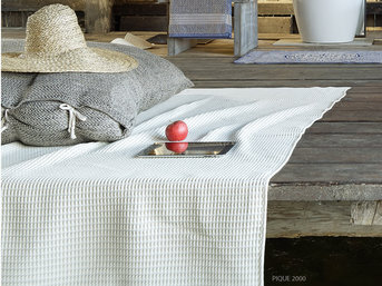 Изображение товара "PIQUE Leitner Leinen вафельное полотенце плед от LEITNER LEINEN"