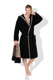 Изображение товара "Paul Wangari Feiler шенилловый мужской халат от Archive"