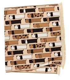 Изображение товара "Dogs Feiler шенилловый плед от Archive"