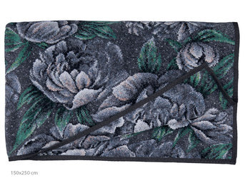 Изображение товара "DARK PEONY Feiler шенилловое покрывало от Archive"