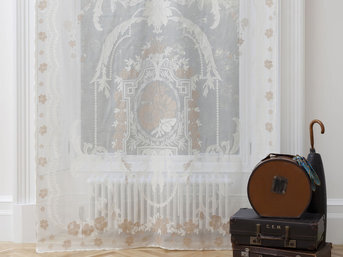 Изображение товара "BERNADETTE MADRAS PANEL MYB Textiles кружевное панно из мадраса от MYB Textiles "