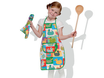 Изображение товара "DUCKY PATCH Feiler шенилловый фартук от Archive"