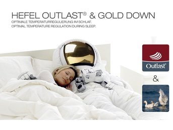 Изображение товара "OUTLAST GOLD DOWN JOHANN HEFEL одеяло с пухом и вискозой от Johann Hefel"