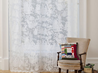 Изображение товара "KERRY MADRAS PANEL MYB Textiles кружевное панно из мадраса от MYB Textiles "