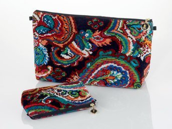 Изображение товара "Maharani  Feiler шенилловая маленькая косметичка от Archive"