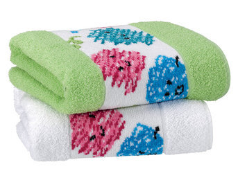 Изображение товара "DOODLES BORDER Feiler махровое полотенце от Archive"