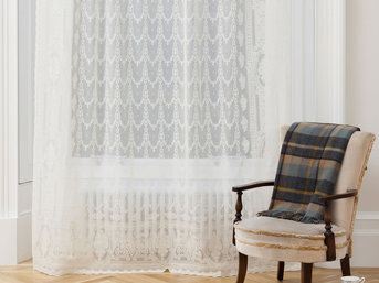 Изображение товара "ARRAN MADRAS PANEL MYB Textiles кружевное панно из мадраса от MYB Textiles "