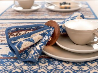 Изображение товара "Baltic Blue салфетка для стола Feiler от Archive"