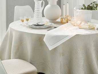 Изображение товара "FORESTA Leitner Leinen льняная скатерть в тонах от LEITNER LEINEN"