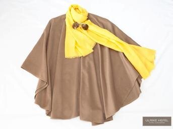 Изображение товара "Пончо накидка из кашемира CAPE Pure Cashmere ULRIKE HEFEL (3 цвета) от Ulrike Hefel"