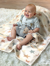 Изображение товара "STARS & STRIPES Feiler шенилловое одеяло от Feiler"