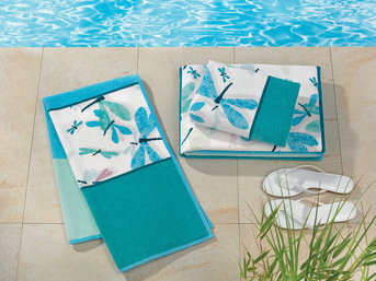 Изображение товара "DRAGONFLY Feiler шенилловое полотенце от Archive"